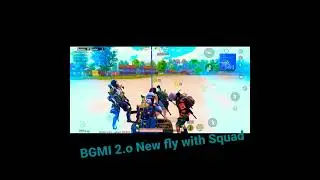 BGMI NEW UPDATE EMERGENCY PICKUP BAG | FLYING WITH SQUAD #HEzAX #BGMI