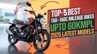 Top:-5 Best Mileage 150cc-160cc Bikes In India 2025🔥 ||@Mr.Raju77