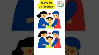 Trova le differenze. #sfida #passatempo #gioco #shortsitalia