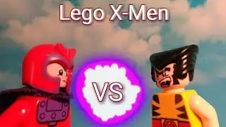 Lego X-Men : Wolverine vs Magneto (Stop Motion)