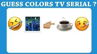 Can You Guess Colors TV Serials ! Emoji Challenge ! Naagin 3 Puzzle ! Riddles ! Brain Puzzle