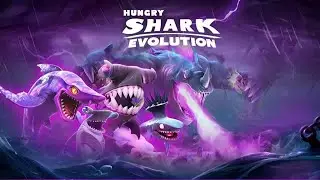 KAIJU BEAST, DARK HAMMER, DARK MAGIC SHARK & HAMMERHEAD! - Hungry Shark