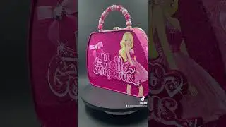 Barbie Tin Handbag Pez Set