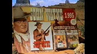 Bloque de publicidad y promos Documan&iacute;a (1999) John Wayne en VHS