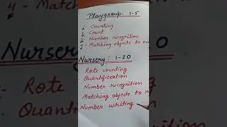 #syllabus #nursery #maths #kids #shorts