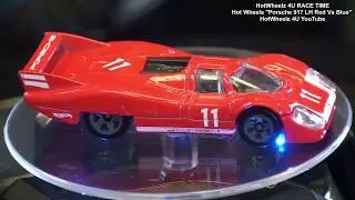 Visit HotWheelz 4U! Hot Wheels Porsche Red Vs Porsche Blue - #HotWheelz4U