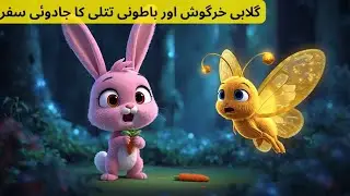 gulabi khargosh or batoni tatali ka jadoi safar | magical story | new kids cartoon | ai | bunny | 