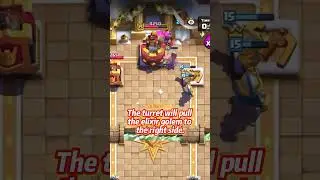 How to kite elixir golem to the other side with hero musketeer!