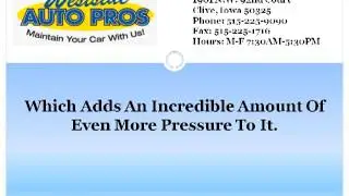 Auto Repair Mechanic West Des Moines | Benefits Of Repairing That Rock Chip In Your Windshield