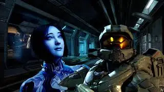Cortana makes some adjustments to Master Chief's Suit - Halo A.I. TTS - (Text to Speech)