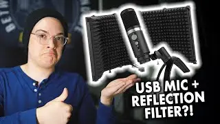 Moman EM1 USB Microphone + RF30 Reflection Filter Review