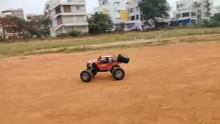 RC car circling around.