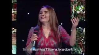 Gulsanam Mamazoitova - Farg'ona tong otguncha { jonli ijro }