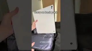 #carryon #carryonbag #carryonbackpack #suitcase #backpack #travel