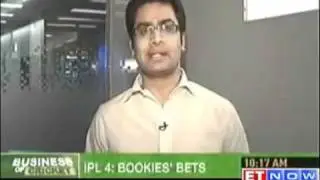 IPL season 4 Bookies favourite teams and players