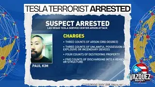 Tesla Terrorist ARRESTED