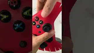 Red Skin for Xbox Series Controller #gaming #xbox #xboxone #xboxseriesx #xboxseriess #shorts #skins