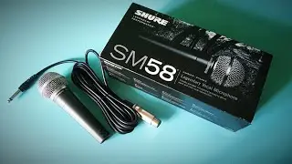 UNBOXING|SHURE SM58 VOCAL MICROPHONE LEGENDARY