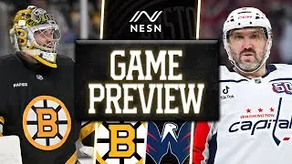 Bruins Ready to Set The Tone For Season Opener Against Capitals