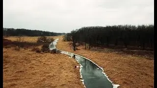 Aerial Views of a Midwest Winter - DJI Mavic Footage