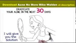 Acne No More PDF - Acne No More By Mike Walden Free Pdf Download