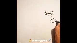 cow drawing for kids | cow drawing simple #shorts