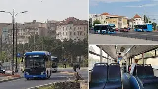 Noile autobuze ZTE Granton ale CT BUS, Constanța (iulie 2024)