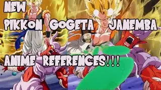 New Janemba, Majin Buu and Pikkon Anime References! #dokkanbattle