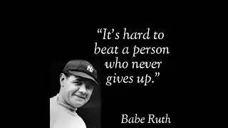 Babe Ruth inspiration line #shorts