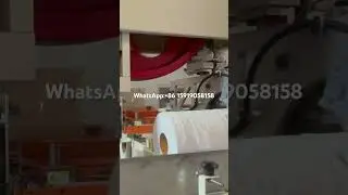 Maxi Roll Band Saw Cutting Machine Test Video
