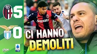 BOLOGNA - LAZIO 5-0 | 😱TRACOLLO TOTALE! SCISCIONE: 