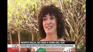 Entrevista en el telediario en CanalSur 2018