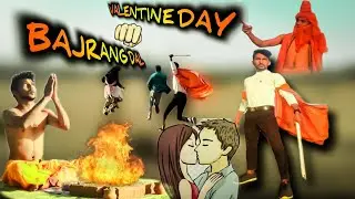 Valentine Day VS Bajrang Dal new Comedy Video | Vine Video | Full Fun drama