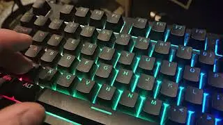 Weird keyboard problem with onn rgb keyboard Led gaming keyboard  100122478