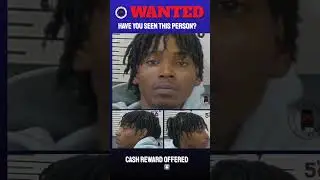 Recognize him? $2500 Cash Reward Offered. #crimetok #crimestoppers #wanted
