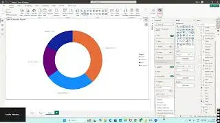 Data Visualization Lab(BAIL504) Power Bi- Revenue in Sales Dataset- Query-4(Donut Chart)