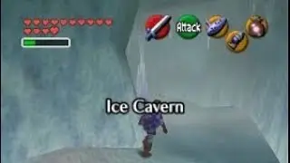 Ice Cavern | Iron Boots + Water Tunic (Switch Online | N64 Expansion)