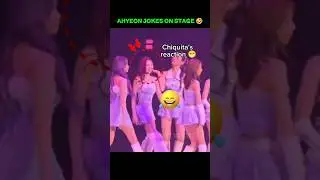 Ахён шутит на сцене 🤣 #маленькиймонстр #ахён #концерт #шорты