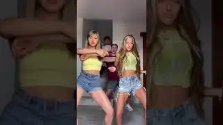 Baile TREND de TikTok con Ariann Music y Cesar 😍 *Los chicos tambi&eacute;n queremos aprender* #Shorts