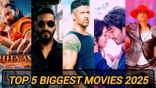 Top 5 Biggest Movies Of 2025 | Box Office Collection | Chhava & War 2 | Movies.