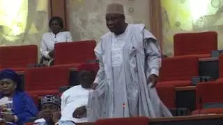 Senator  Peter Nwaboshi  Delta North   21st June 2016 , laments over the Executive's Interference in