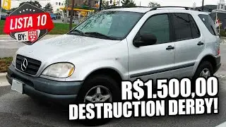 10 CARROS PRO FILIPE PAGAR R$1.500 E USAR NO DESTRUCTION DERBY (by inscritos)