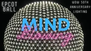 New EPCOT ball lighting, 