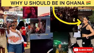 REASON WHY AMERICANS 🇺🇸ARE COMING TO GHANA 🇬🇭 FOR DETTY DECEMBER