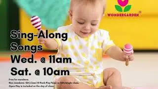 Baby and Kids' Classes at Wondergarden&trade; Indoor Playground Birthday Party Venue in Palm Beach SPRING