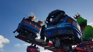 Billy crows king frogs off ride stokesly funfair 2018