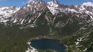 Popradske Pleso 2022 Dron 4K