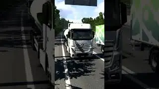 Short Distance, Big Power | Mercedes-Benz New Actros GigaSpace Wheat Delivery | ETS2 Realistic Short