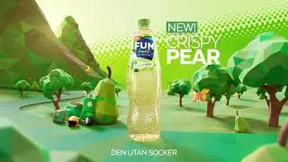 NYHET! FUN Light Crispy pear - sommarens t&ouml;rstsl&auml;ckare!