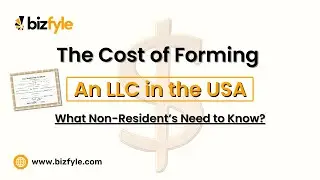 The Cost of Forming an LLC in the USA for Non-Resident's: What You Need to Know